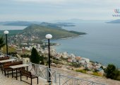 View of Corfu channel - Lëkurës Stronghold