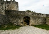 Main entrance of the castle of Berat