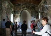 Inside the monastery of Apollonia